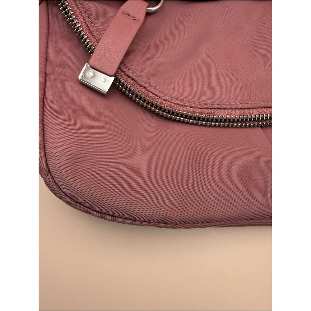 Lululemon All Night Festival Bag Crossbody Mauve Pink Nylon Adjustable Strap - Picture 3 of 15